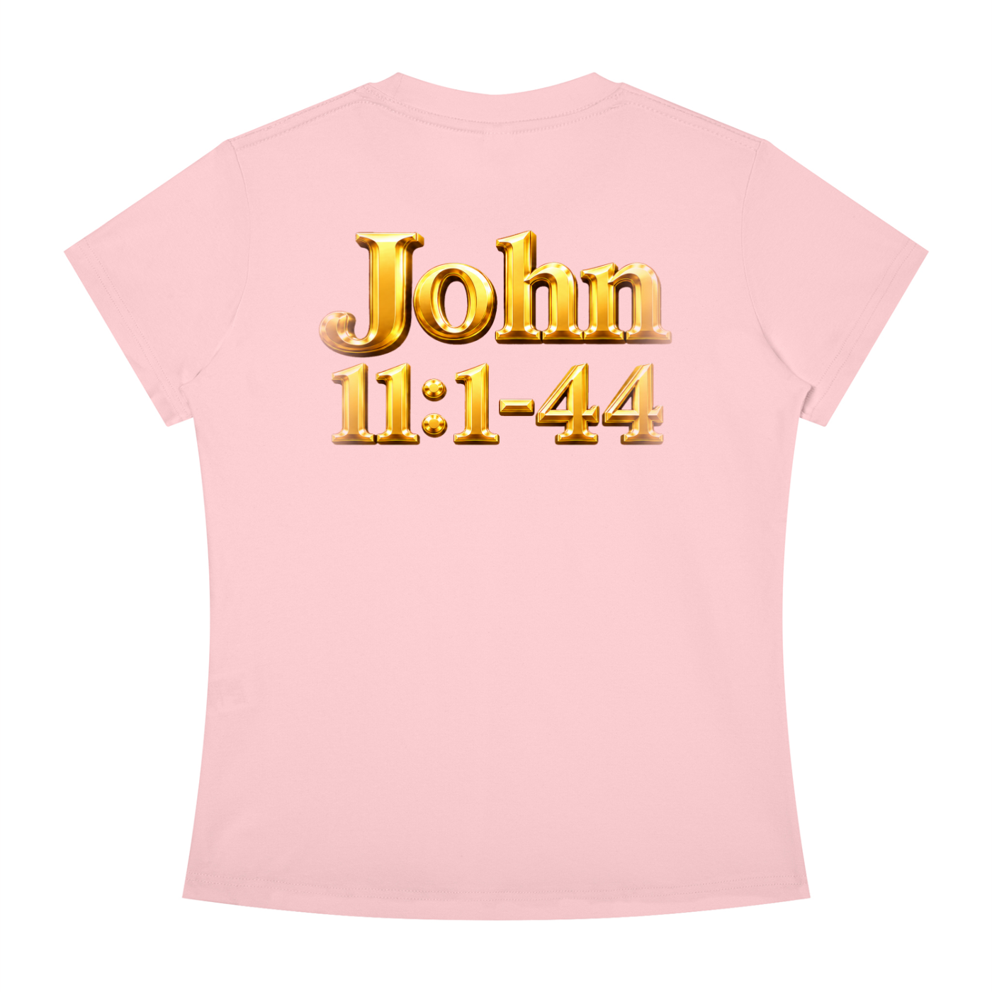 Jubiloré “Jesus Resurrects Lazarus” Women's Slim Fit Crewneck T-Shirt