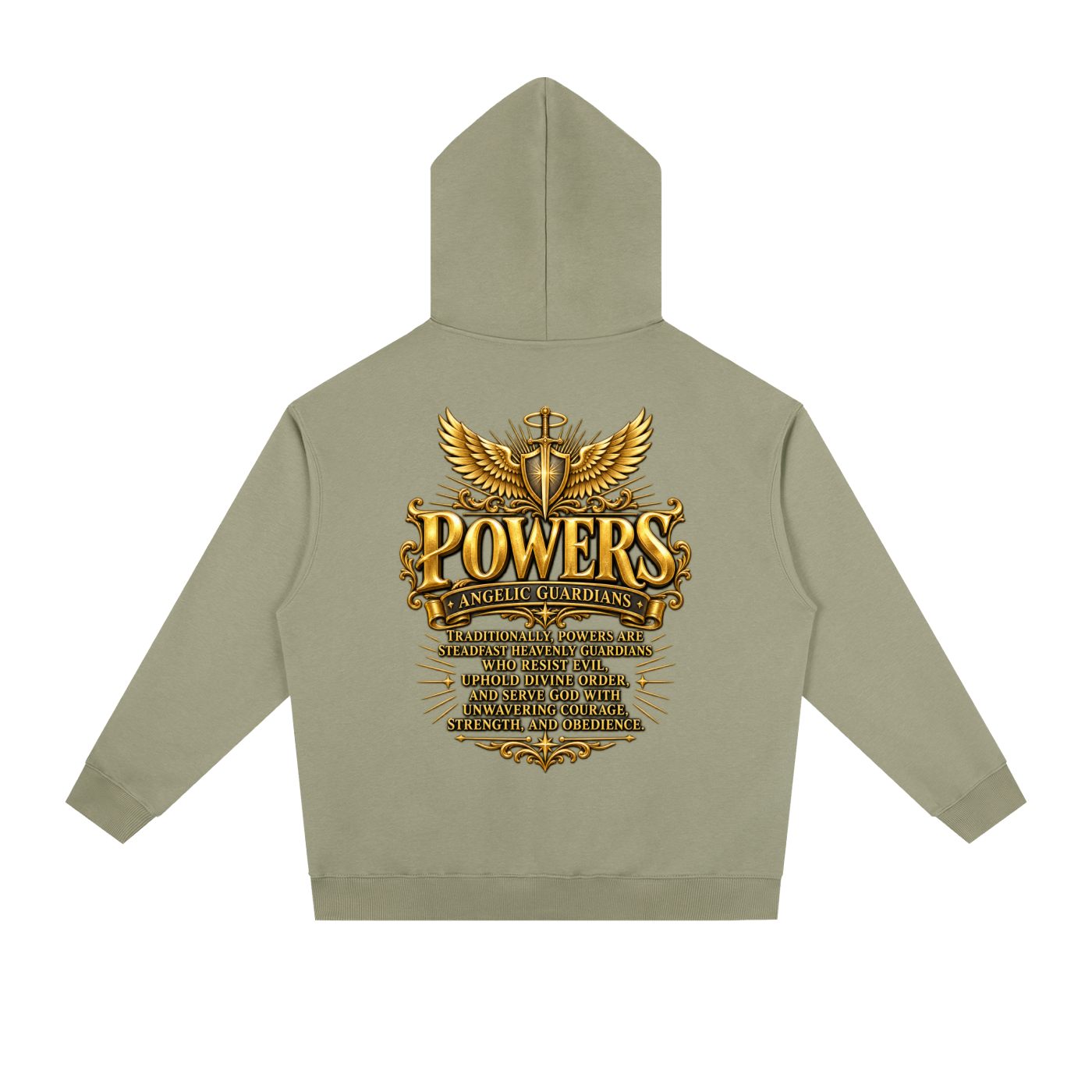 Jubilore "Powers" Essential Heavyweight Drop-Shoulder Hoodie
