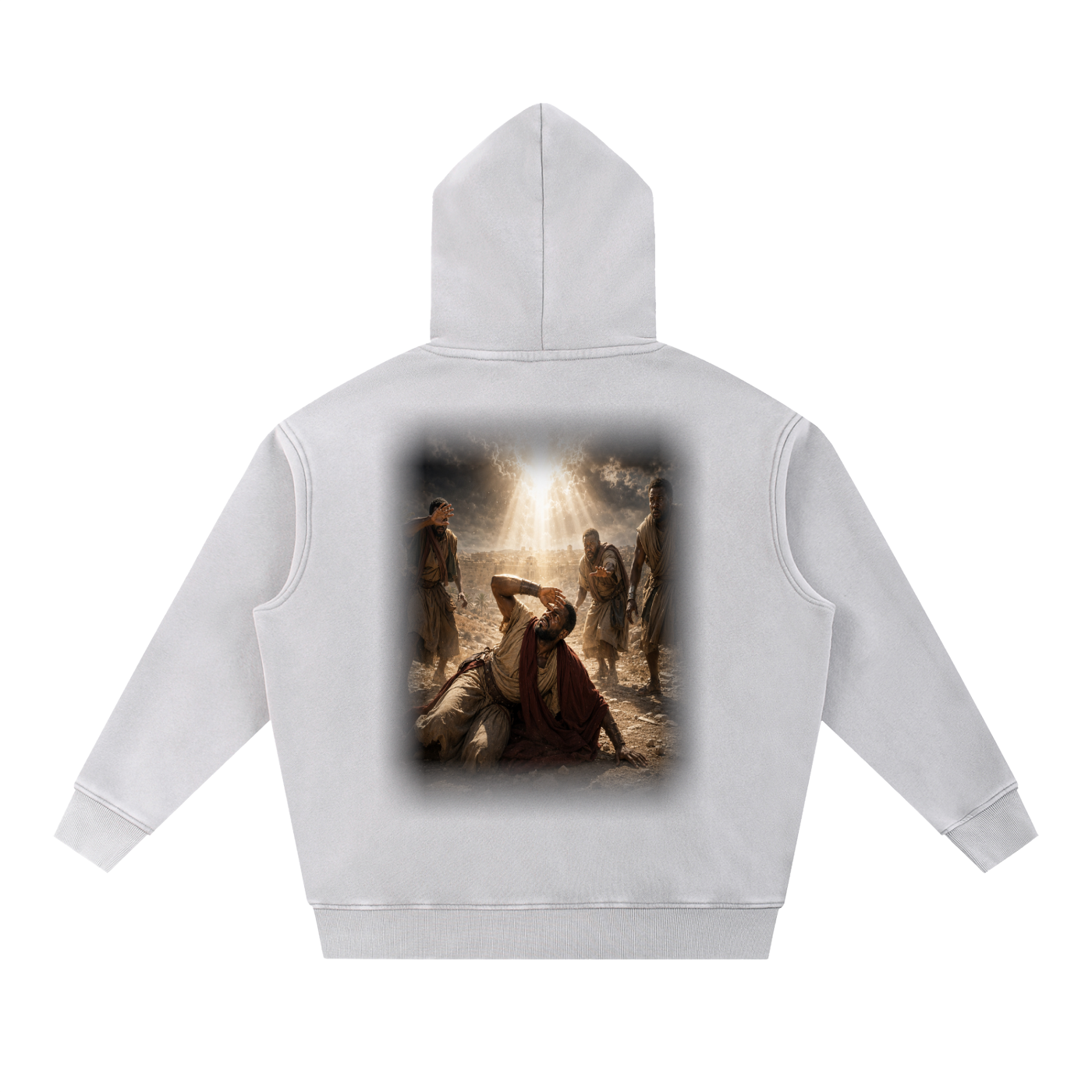 Jubilore "Paul" Snow Wash Fleece Oversize Hoodie