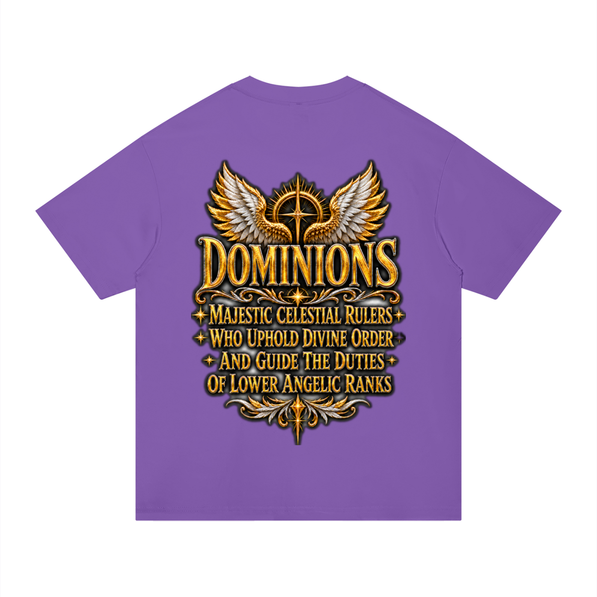 Jubilore "Dominions" Unisex Regular Fit Cotton T-Shirt