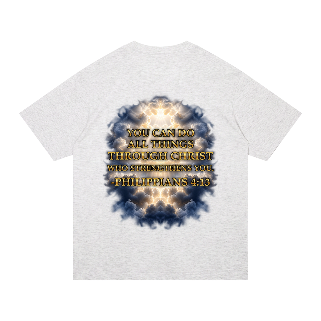 Jubilore "Christ Saves" Unisex Regular Fit Cotton T-Shirt