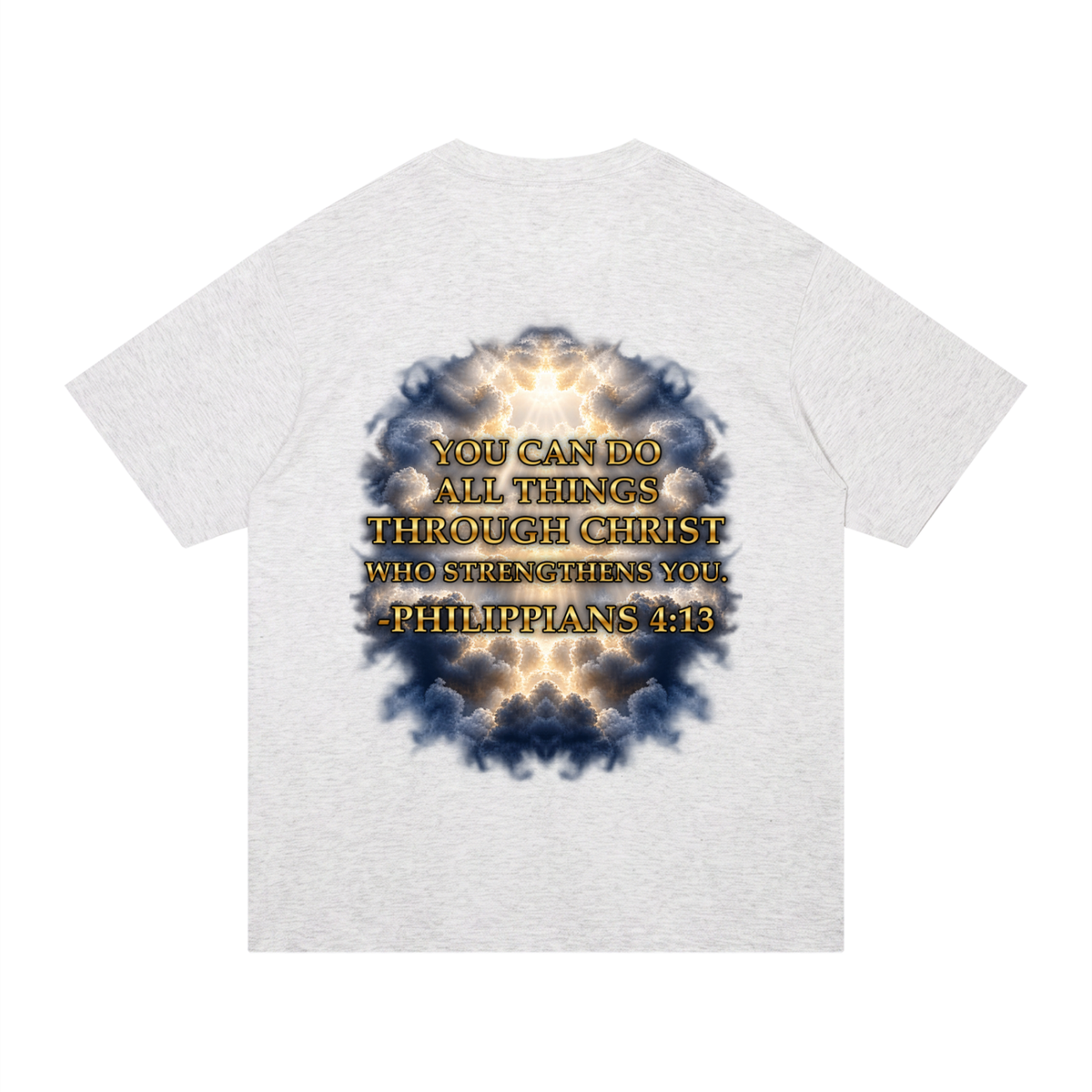 Jubilore "Christ Saves" Unisex Regular Fit Cotton T-Shirt