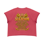 Jubilore Seraphim Unisex Vintage Wash Raw Edge Boxy T-Shirt