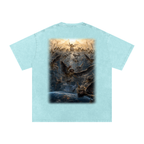 Jubilore "Three Wise Men" Snow Washed Oversized Cotton T-Shirt