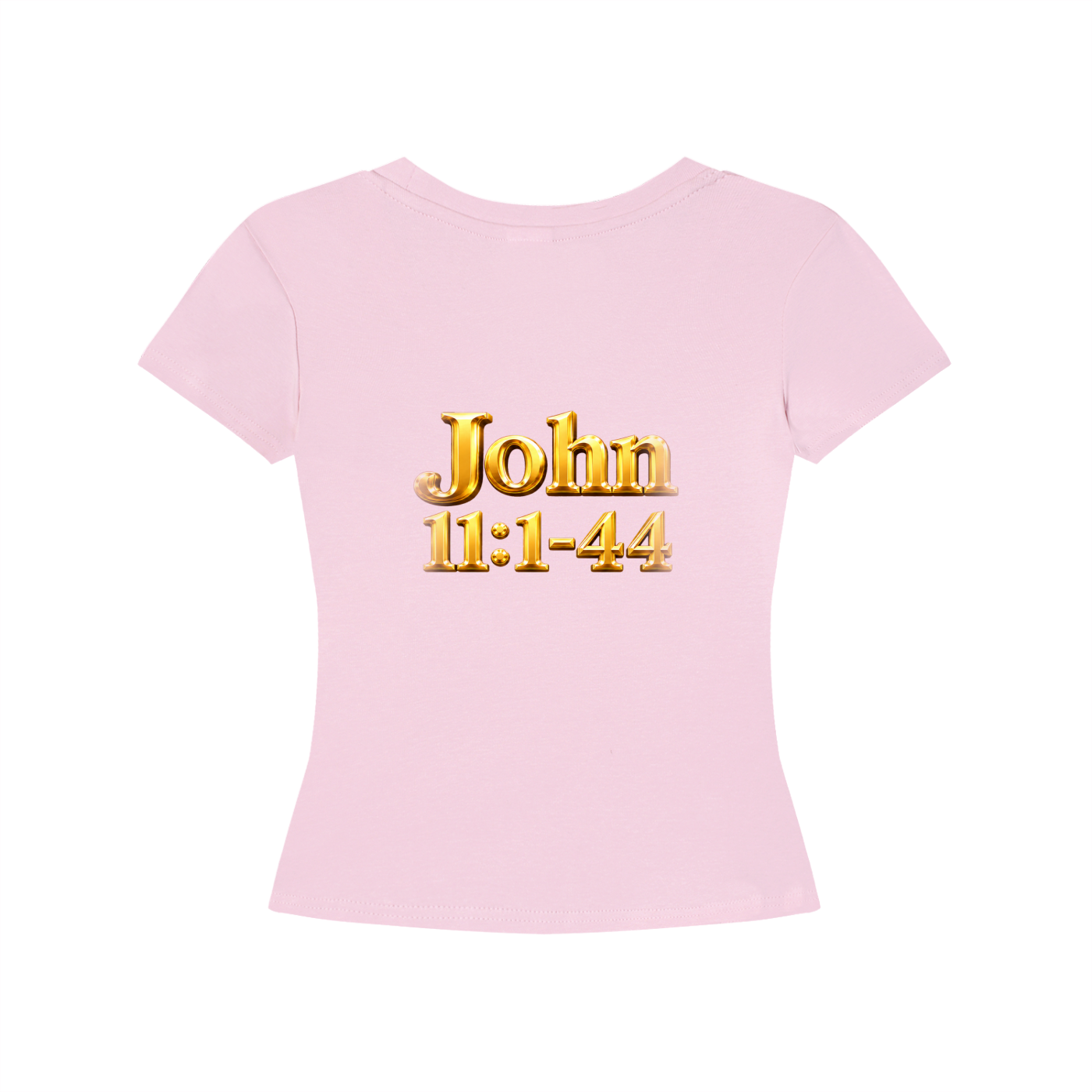 Jubiloré “Jesus Resurrects Lazarus” Women's Longline Slim-Fit T-Shirt