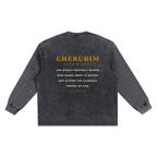 Jubilore Cherubim Snow Washed Frayed Edge T-Shirt