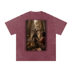 Jubilore “Samson” Snow Washed Oversized Cotton T-Shirt