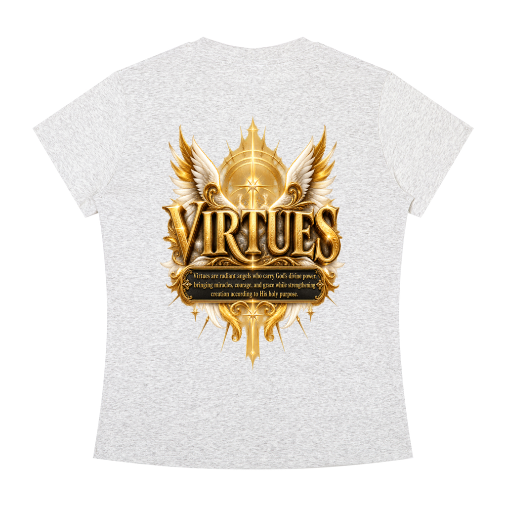 Jubiloré "Virtues" Women's Slim Fit Crewneck T-Shirt