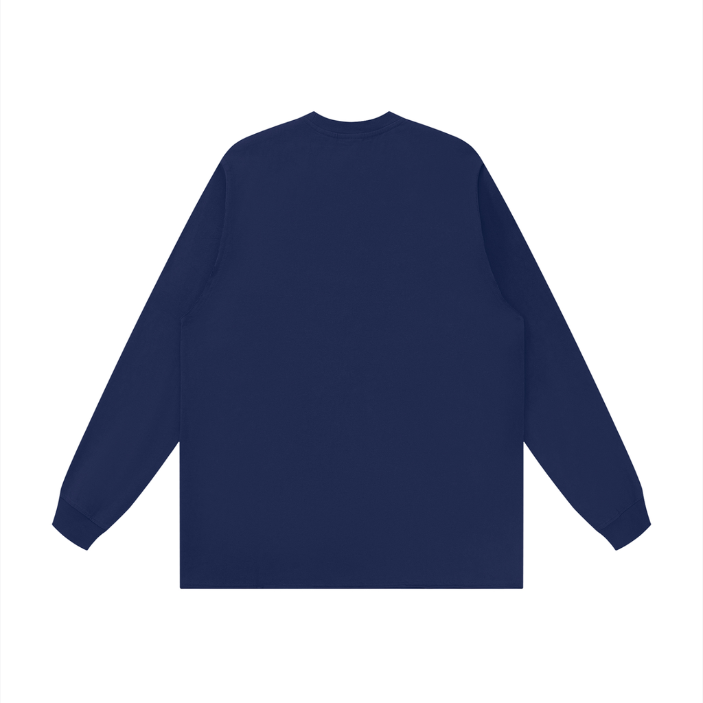 Jubilore "NAE" Unisex Raw Hem Long Sleeve T-Shirt