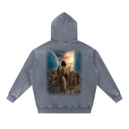 Jubilore "Moses" Snow Wash Fleece Oversize Hoodie