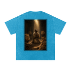 Jubilore "Daniel" Snow Washed Oversized Cotton T-Shirt