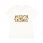 Jubiloré "AMMT" Women's Regular Fit Crewneck T-Shirt