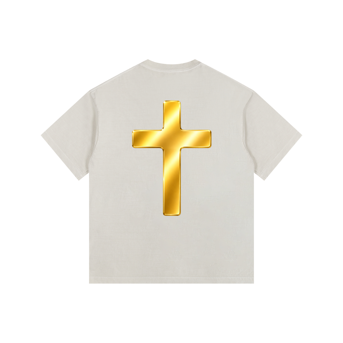 Jubilore "Jesus Is LORD" Vintage Washed Oversized Cotton T-Shirt