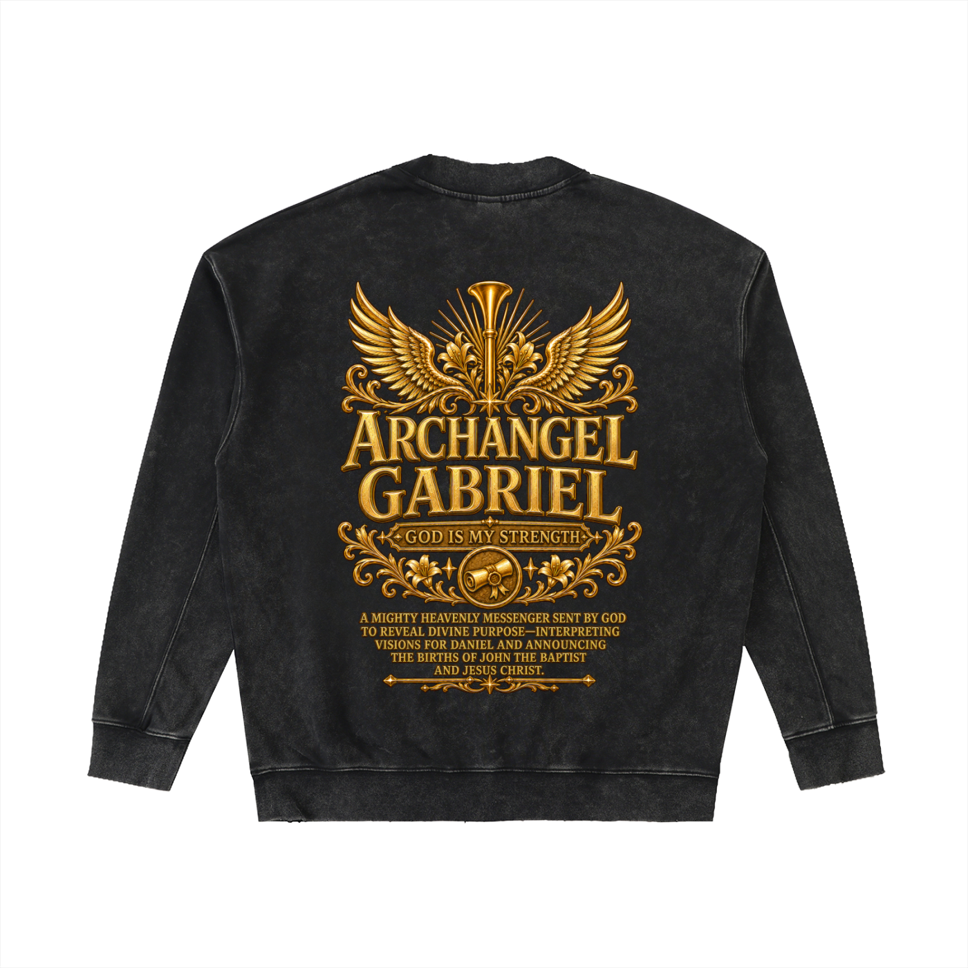 Jubilore "Gabriel" Drop Shoulder Crewneck Sweatshirt
