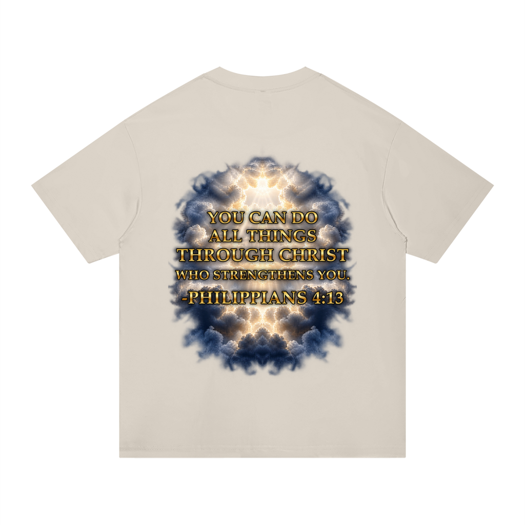 Jubilore "Christ Saves" Unisex Regular Fit Cotton T-Shirt