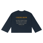 Jubilore Cherubim Unisex Waffle Raw Edge T-Shirt