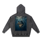 Jubilore "Jonah" Snow Wash Fleece Oversize Hoodie