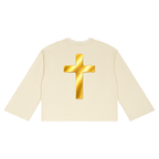 Jubilore "DVA" Unisex Waffle Raw Edge T-Shirt