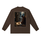 Jubilore "David" Essential Crewneck Long-Sleeve T-Shirt