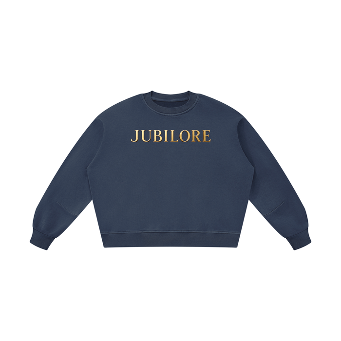 Jubilore Classic Unisex Boxy Vintage Washed Sweatshirt