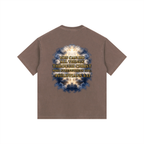 Jubilore "Christ Saves" Vintage Washed Oversized Cotton T-Shirt