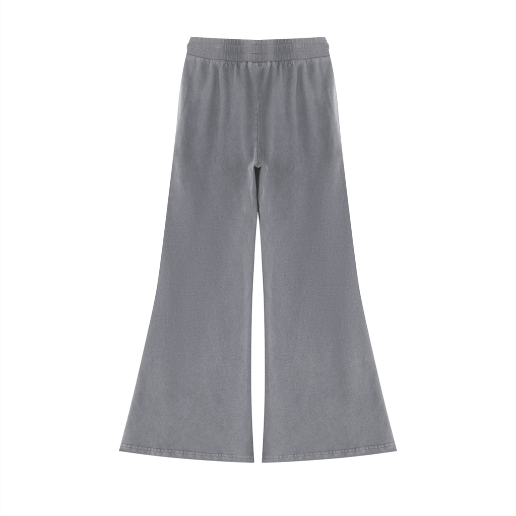 Jubiloré Women’s Vintage Wash Flared Sweatpants