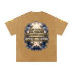 Jubilore "Christ Saves" Snow Washed Oversized Cotton T-Shirt