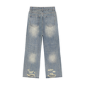 Jubilore Vintage Wash Distressed Denim Jeans