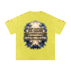 Jubilore "Christ Saves" Snow Washed Oversized Cotton T-Shirt