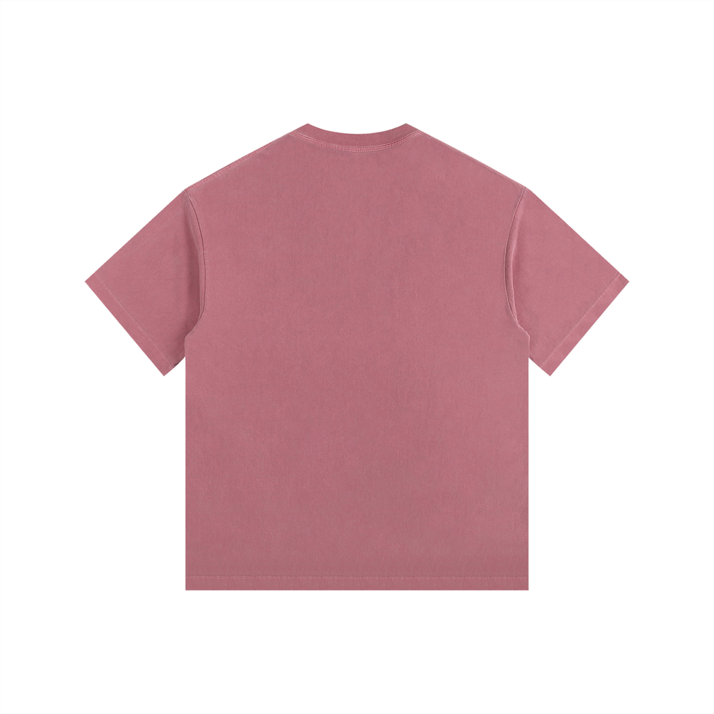 Jubilore "CA" Vintage Washed Oversized Cotton T-Shirt