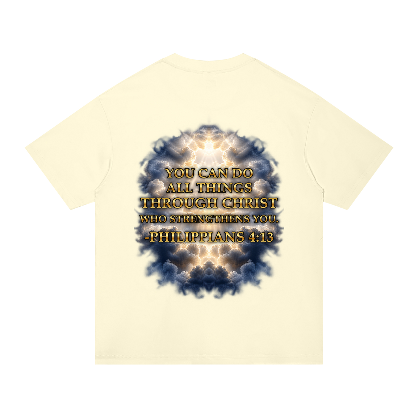 Jubilore "Christ Saves" Unisex Regular Fit Cotton T-Shirt