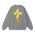 Jubilore "DVA" Snow Washed Oversized Sweatshirt