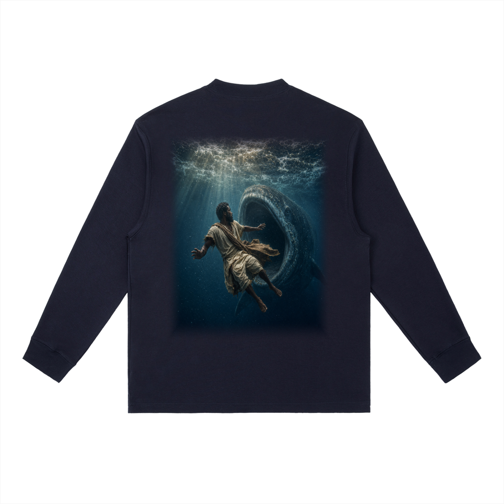 Jubilore "Jonah" Essential Crewneck Long-Sleeve T-Shirt