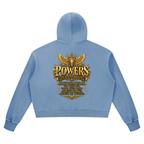 Jubiloré "Powers" Women’s Vintage Wash Heavyweight Hoodie