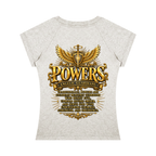 Jubiloré "Powers" Women’s Slim Raglan T-Shirt