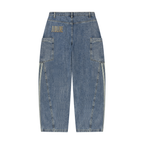 Jubiloré Women's Vintage Wash Barrel Leg Jeans