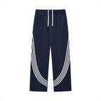 Jubilore Curved Stripe Straight Sweatpants