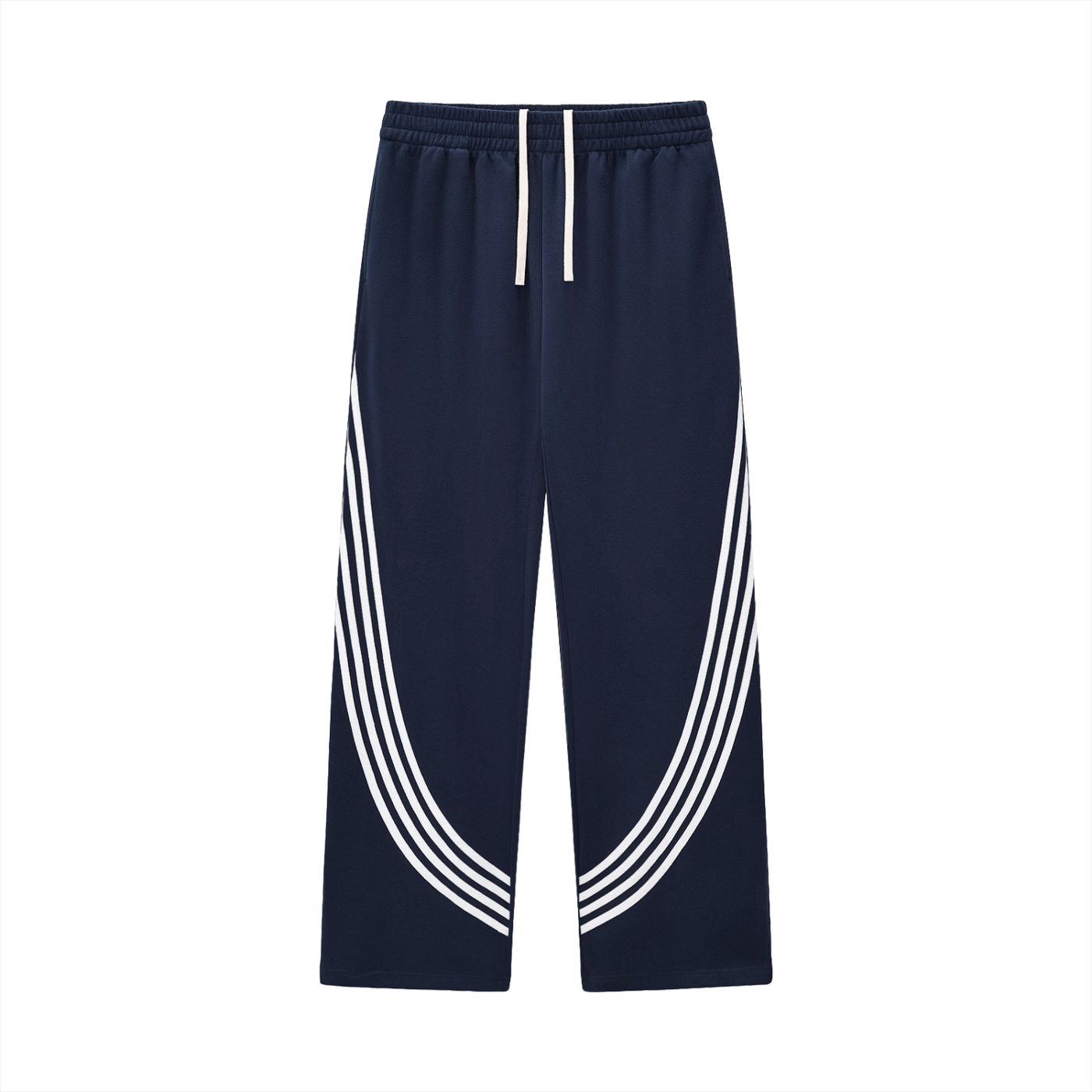 Jubilore Curved Stripe Straight Sweatpants
