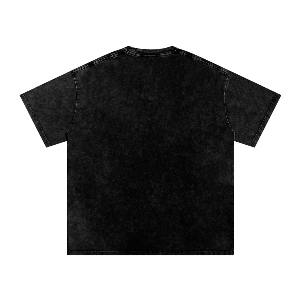 Jubilore Snow Washed Oversized Cotton T-Shirt