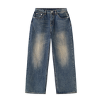 Jubilore Men's Vintage Wash Denim Jeans