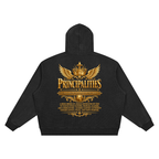 Jubilore "Principalities" Unisex Vintage Wash Waffle Boxy Hoodie