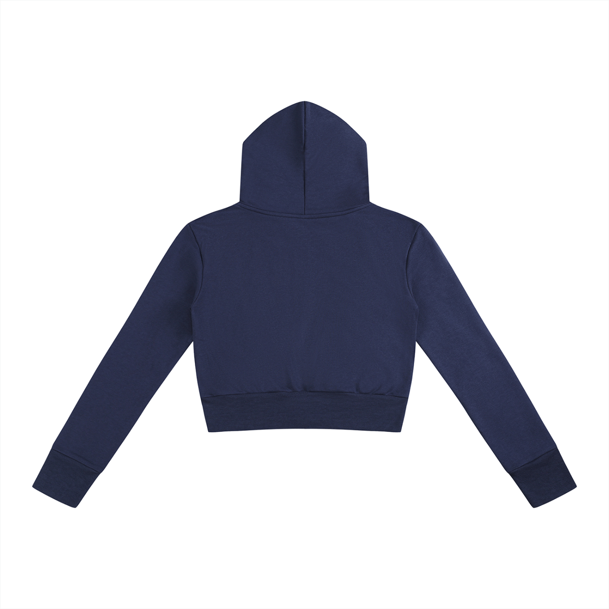Jubiloré Women’s Slim Crop Full Zip Hoodie