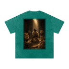 Jubilore "Daniel" Snow Washed Oversized Cotton T-Shirt
