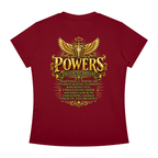 Jubiloré "Powers" Women's Slim Fit Crewneck T-Shirt