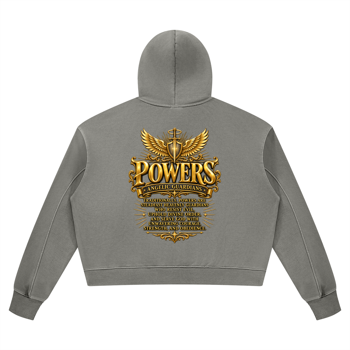 Jubiloré "Powers" Women’s Vintage Wash Heavyweight Hoodie