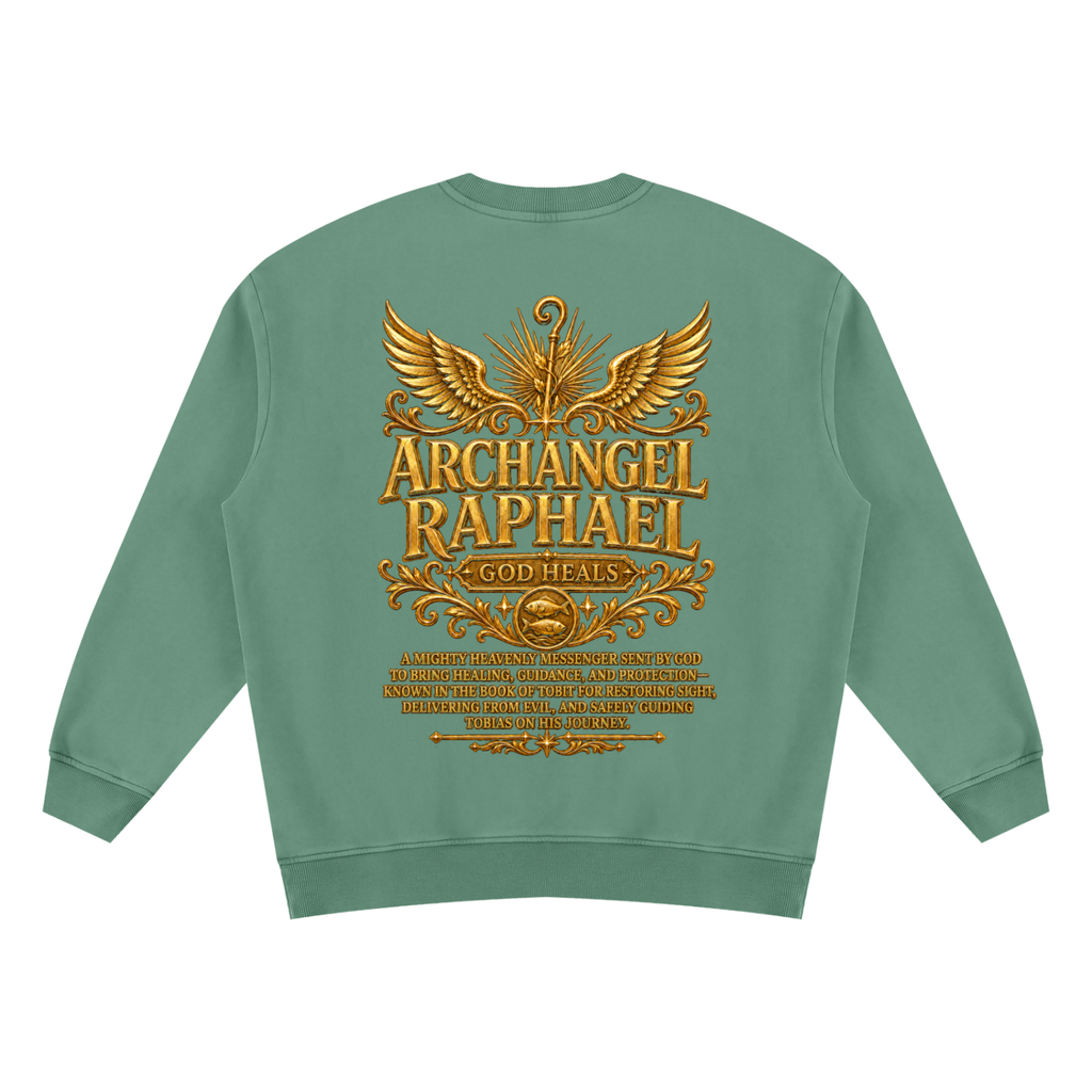 Jubilore "Raphael" Unisex Vintage Wash Fleece Sweatshirt