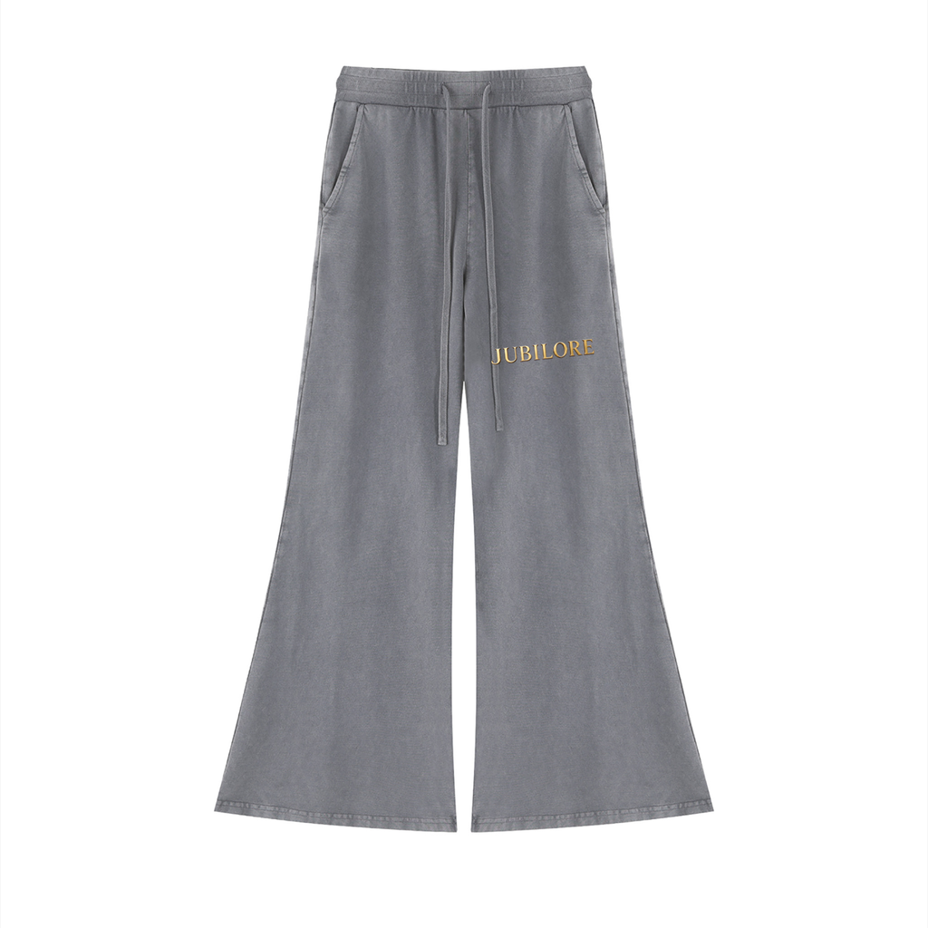 Jubiloré Women’s Vintage Wash Flared Sweatpants
