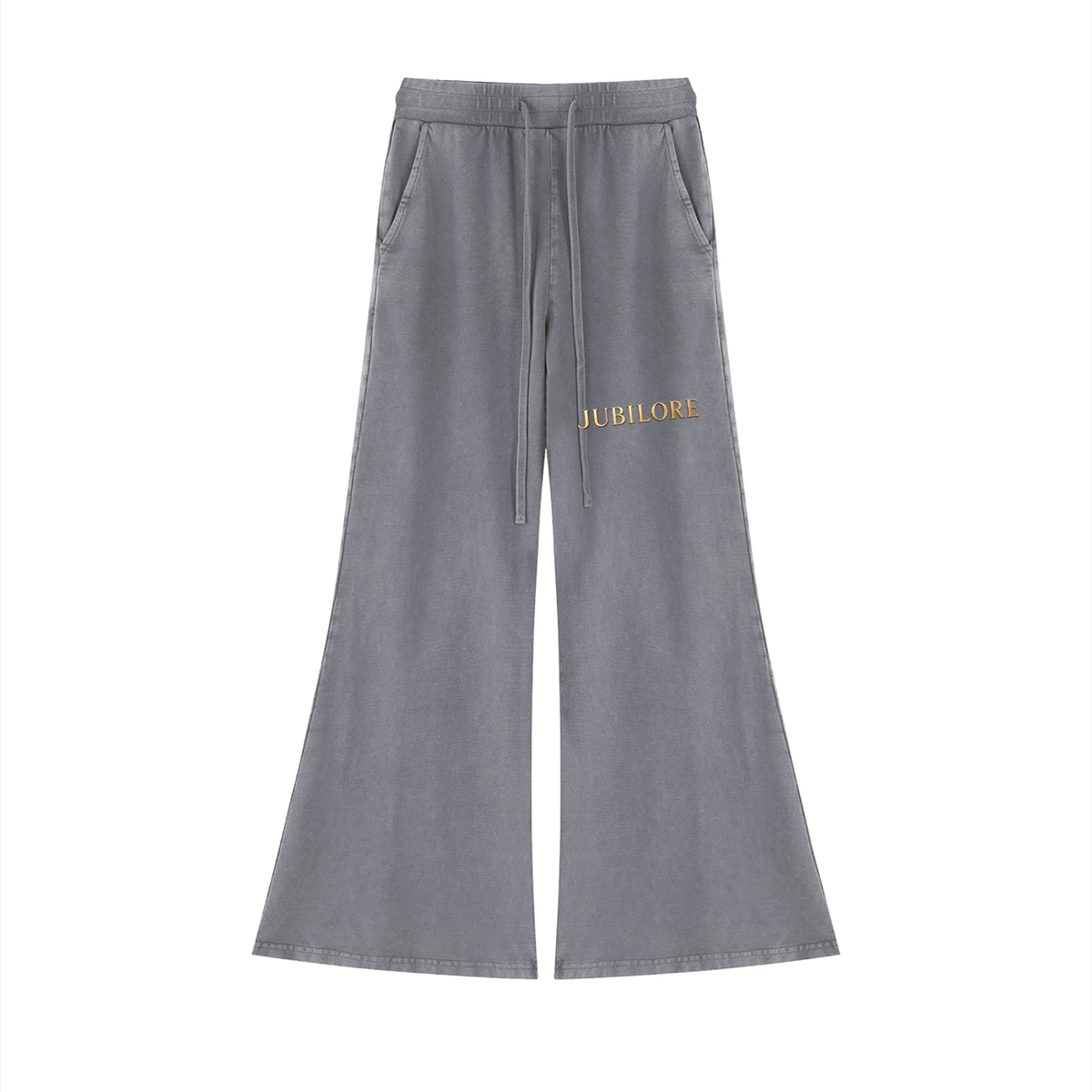 Jubiloré Women’s Vintage Wash Flared Sweatpants