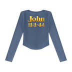 Jubiloré "Jesus Resurrects Lazarus" Women’s Vintage Wash Crop T-Shirt