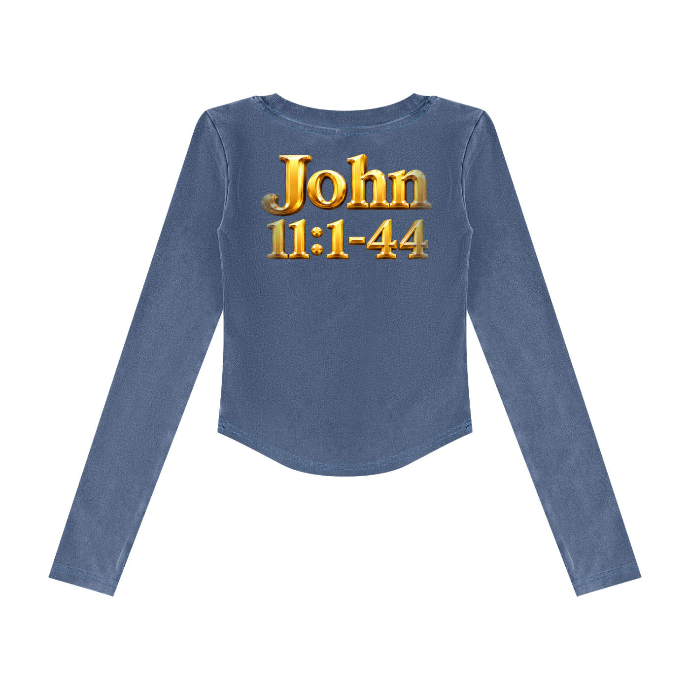 Jubiloré "Jesus Resurrects Lazarus" Women’s Vintage Wash Crop T-Shirt